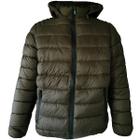 Jaqueta Puffer Masculina Acolchoada Com Capuz Red Nose