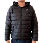 Jaqueta puffer masculina Drop Shot Preta