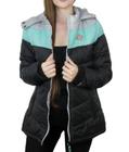 Jaqueta Puffer Nylon Feminina Importada com Capuz - OverCore Girls