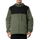 Jaqueta Quiksilver Morton WT24 Masculina Verde Militar/Preto