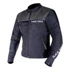 Jaqueta Race Tech Masculina Fast Winter Preto e Cinza