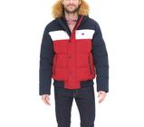 Jaqueta Tommy Hilfiger Arctic Cloth acolchoada Snorkel Bomber masculina