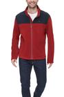 Jaqueta Tommy Hilfiger Classic Polar Fleece para homens azul/vermelha