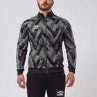 Jaqueta Umbro Diamond Club - Grafite+Preto