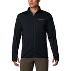 Jaquete Fleece Columbia Triple Canyon Grid Fleece Full Zip Masculina - Preto