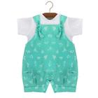 Jardineira Com Camiseta Menino Bebe