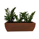 Jardineira Floreira 80x25cm Decorativa De Polietileno Para Plantas - Alpe & Aritana