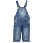 Jardineira Infantil Look Jeans Longa Jeans - UNICA - P