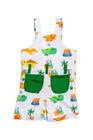 Jardineira Masculina Infantil Dino Baby