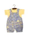 Jardineira Menino Safari Animais Com Camiseta - Pandora Kids