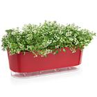 Jardineira Vaso Raiz Auto Irrigável 40Cm Vermelho Oferta