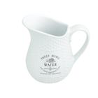 Jarra 1,25 litro para água de porcelana branca Sweet Home Bon Gourmet - 27447