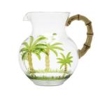 Jarra 2,5 litros para água ou suco de acrílico Palm Tree Bon Gourmet - 10939