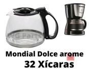 Jarra Cafeteira Mondial Dolce Arome 32 xícaras - preta