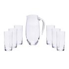 Jarra com Copos Bar Line 7 Peças 1,5 Litro 300 ml Bohemia
