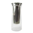 Jarra de vidro com infusor em inox 550 ml