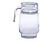 Jarra De Vidro Com Tampa Sucos E Agua Transparente 1,5L