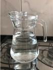 Jarra de Vidro Lisa 1,6 litros com Tampa de Acrílico Cozinha Glass - Original