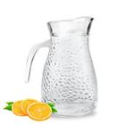 Jarra De Vidro Transparente 1,2L Para Suco Água Bar Buffet