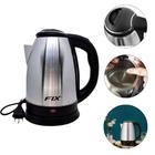 Jarra Elétrica de Inox 1,8L 220V para Café Chá Chimarrão - FIX