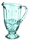 Jarra Laço Verre Luxo Vidro Azul Tiffany Cristal 1,2 Litros