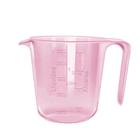 Jarra Medidor Graduada 500ml em Plastico Injetemp Rosa