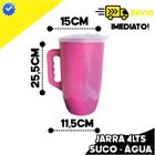 Jarra Redonda para Sucos e Bebidas - 4 LITROS Extra Grande CORES