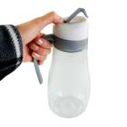 Jarra Super Moderna de Vidro 900ml Cor Branco com Cinza - HAÜSKRAFT