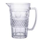 Jarra Vidro Geometric Transparente 1L Bon Gourmet