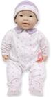 JC Brinquedos - La Baby - Asiática 20 polegadas Grande Corpo Macio Baby Doll - Lavável - Roupa Roxa Removível com Chapéu e Chupeta - Para Crianças 2 Anos - JC Toys