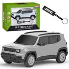 Jeep Renegade 1/30 Miniatura Detalhada Com Pneus Emborrachados E Chaveiro Usual Brinquedos