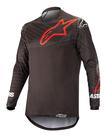 Jersey Alpinestars Venture R preto/vermelho para homens 2X