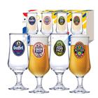 JG 4 TAÇAS CERVEJA HAPPY HOUR BARCELONA C/ 04 PCS 370ml