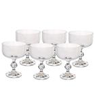 Jg.6 Taças p/Sobremesa Cristal Claudia Transp. 200ml Bohemia