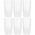 Jg c/ 6 copos altos cristal calcuta 370ml