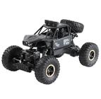 Jipe Carrinho Controle Remoto 4x4 Off-Road 27cm 4x4 Preto ou Prata