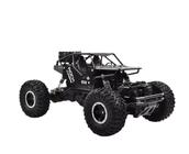 Jipe Carrinho Controle Remoto 4x4 Rally Off-Road Tracker Monster 27cm 4x4 wd Preto Recarregável