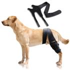 Joelheira para cães Torjoy Leg Braceletes para dor de perna traseira rasgada do LCA