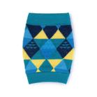 Joelheira Pimpolho Masculina Azul Triangulos 80954