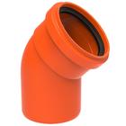 Joelho 45º Graus Esgoto Redux DN100mm Laranja - 100002798 - TIGRE