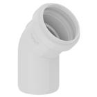 Joelho Cotovelo De 45 Graus PVC Branca Para Canos De Água De Esgoto De 1.1/2” Polegadas 40mm Tigre