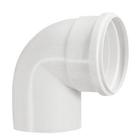 Joelho Cotovelo Pvc Esgoto Branco De 75mm X 90