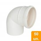 Joelho Esgoto 90º Plastilit 40mm - Embalagem com 50 Unidades