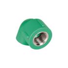 Joelho Misto 32 x 3/4" BSP PPR Verde para Água Quente e Fria AMANCO