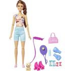 Jogadora De Tênis Com Pet Barbie - Mattel GKH73-HKT91