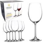 Jogo 06 Taças Vinho 450 Ml Cristal Gastro Bohemia