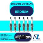 Jogo 06 Velas Ignicao Iridium Vitara Omega 3.6 V6 2008/ 2011