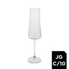 Jogo 10 Taças Champanhe Xtra Cristal Ecológico 210ml - Bohemia