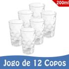 Jogo 12 Copos De Vidro Grosso Resistente Bar Restaurante Buffet 400ML Para  Água Suco Vinho Drink, Magalu Empresas