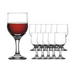 Jogo 12 Taças para Vinho Água Cerveja Degustação Transparente Iris 315ml Class Home